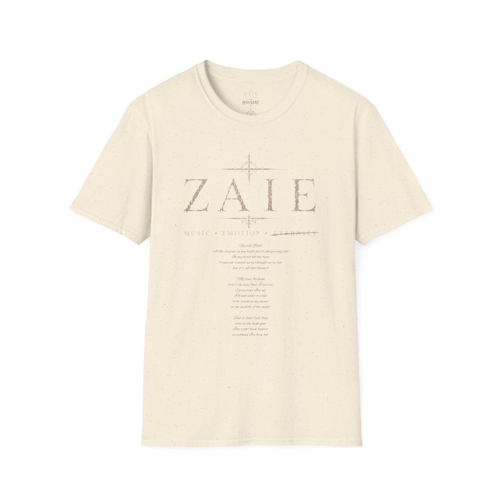 T-Shirt — Custom Memorial Photo Poem Back Print (Personalized Name & Verse)