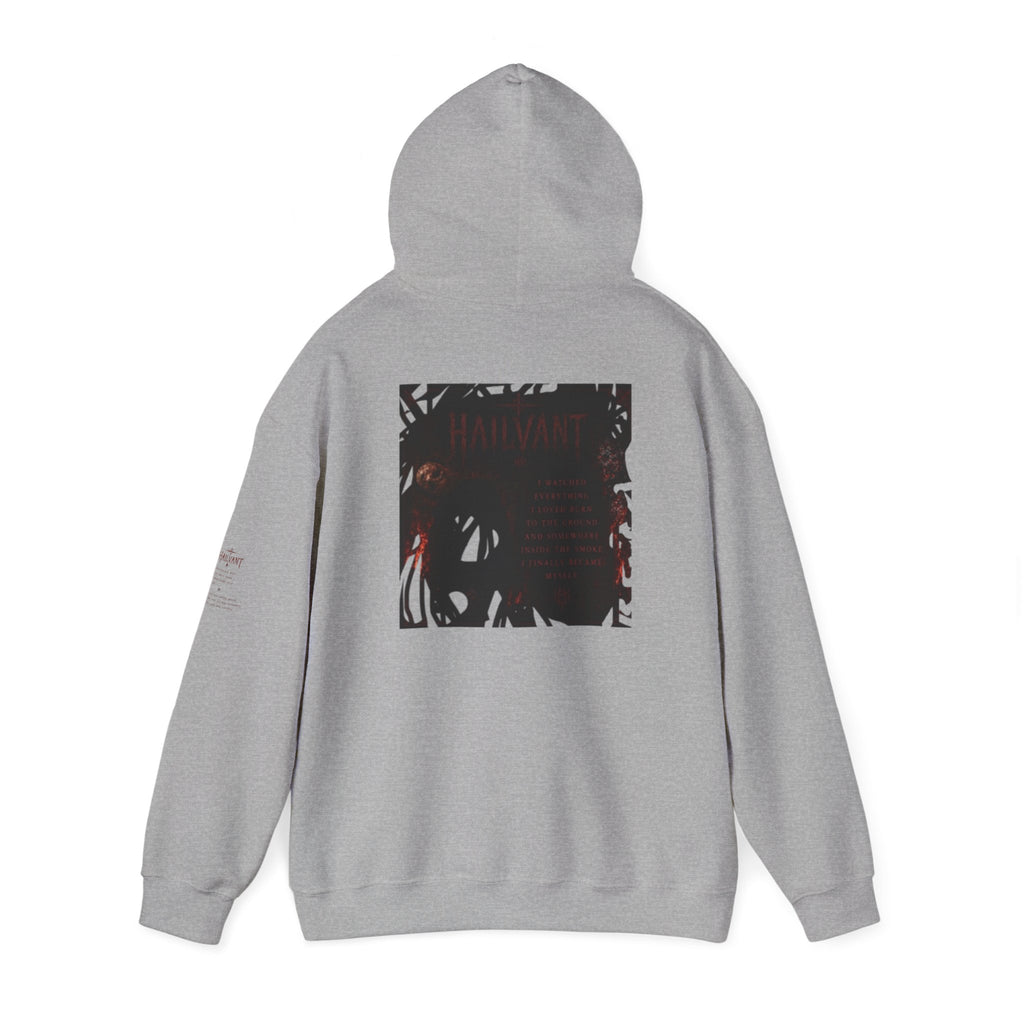 Hailvant Graphic Hoodie – Dark Gothic Band-Inspired Pullover