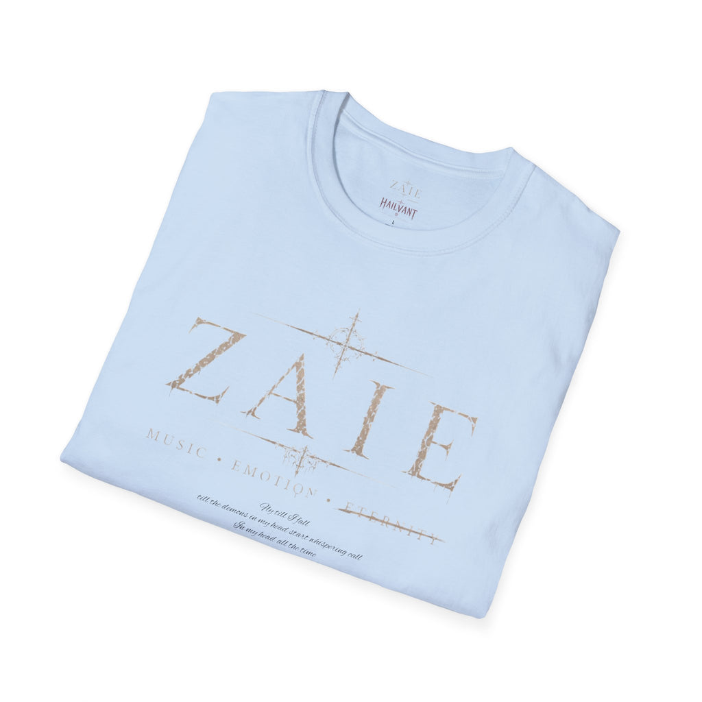 T-Shirt — Custom Memorial Photo Poem Back Print (Personalized Name & Verse)