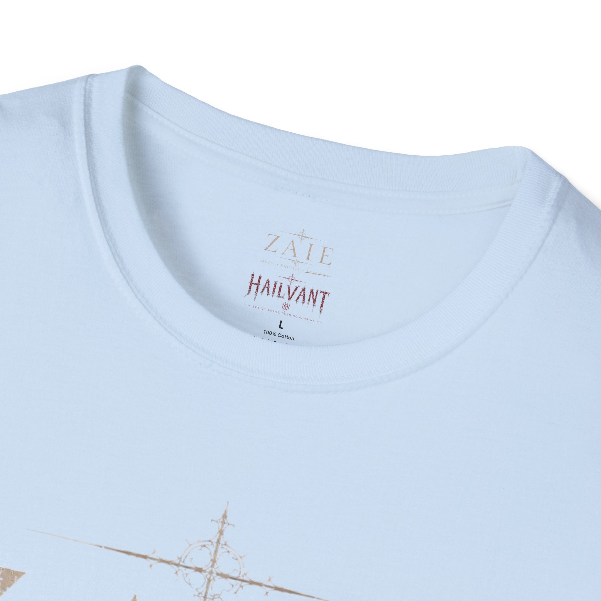 T-Shirt — Custom Memorial Photo Poem Back Print (Personalized Name & Verse)