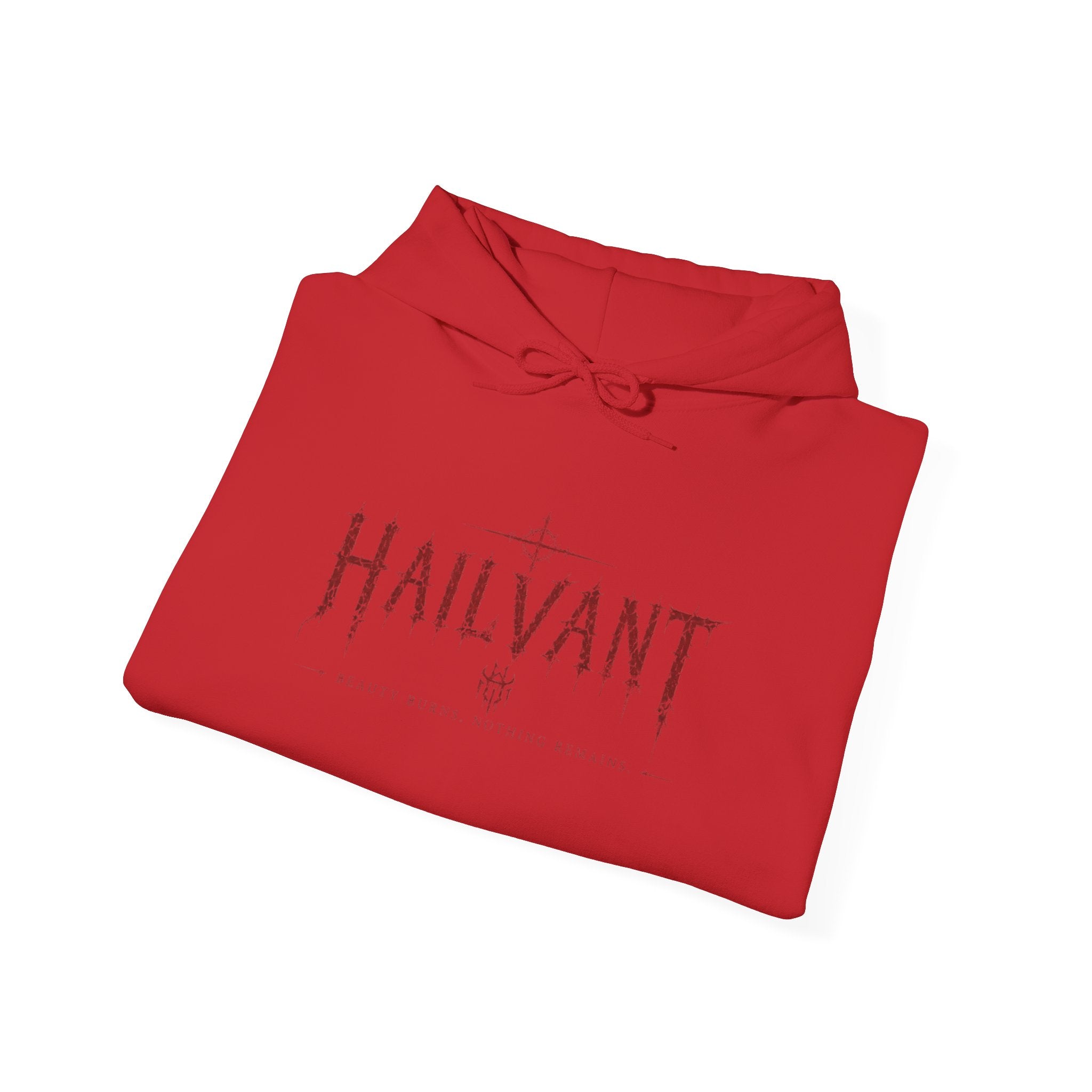 Hoodie — Hailvant Logo Graphic with Side Quote