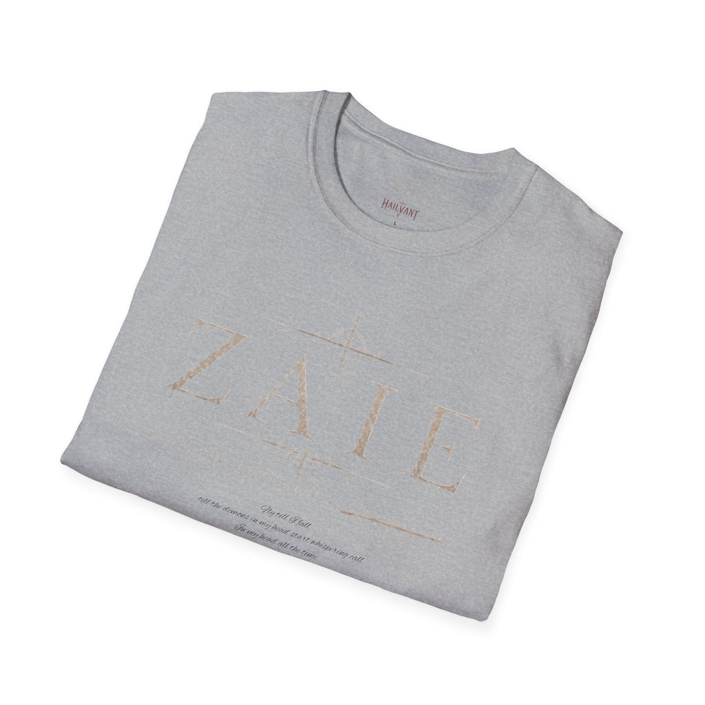 T-Shirt — Custom Memorial Photo Poem Back Print (Personalized Name & Verse)