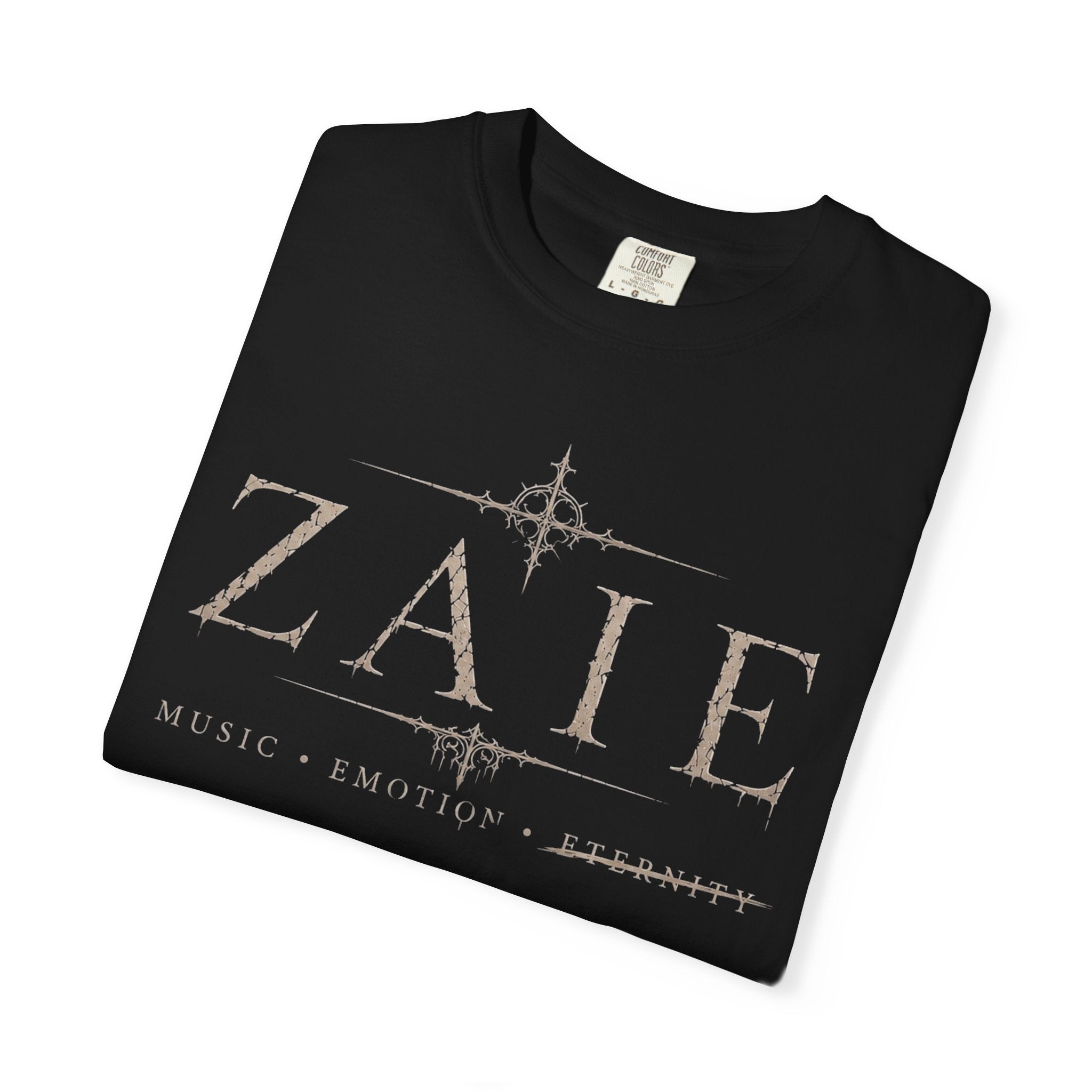 ZAIE Graphic T-Shirt — Lyric Art Band Tee