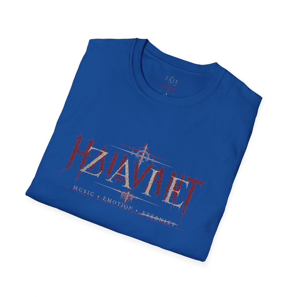 Zaie and Hailvant Band Tee — Vintage Gothic Logo Music T-Shirt