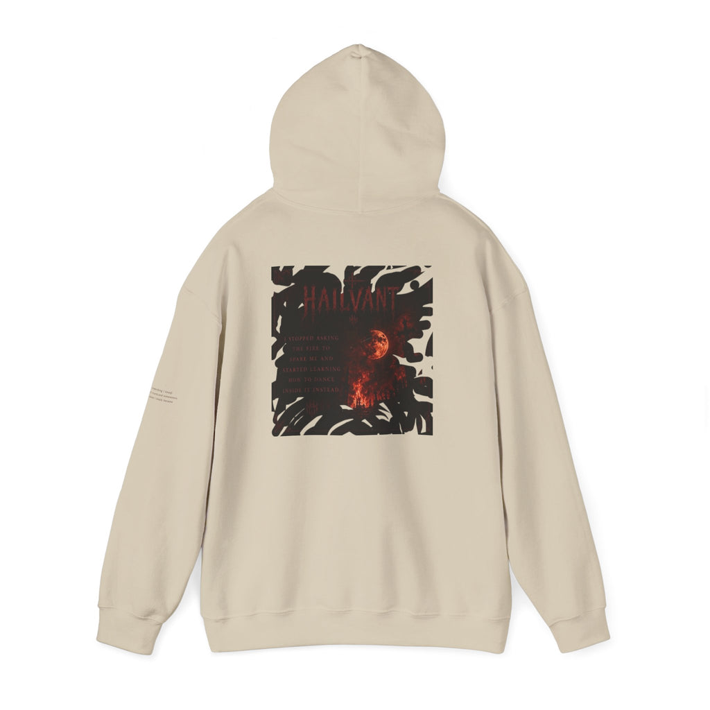 Hoodie — Hailvant Logo Graphic with Side Quote