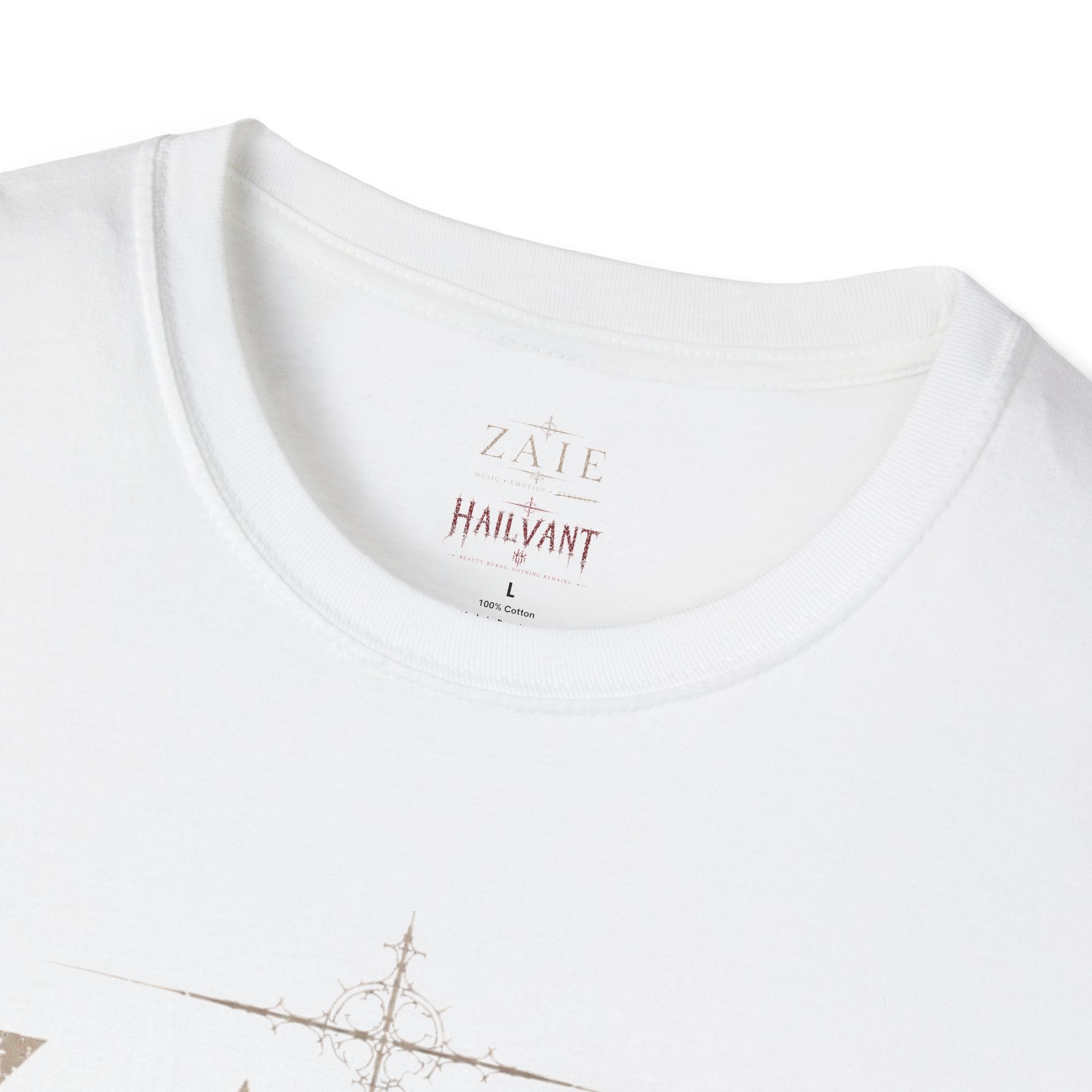 T-Shirt — Custom Memorial Photo Poem Back Print (Personalized Name & Verse)
