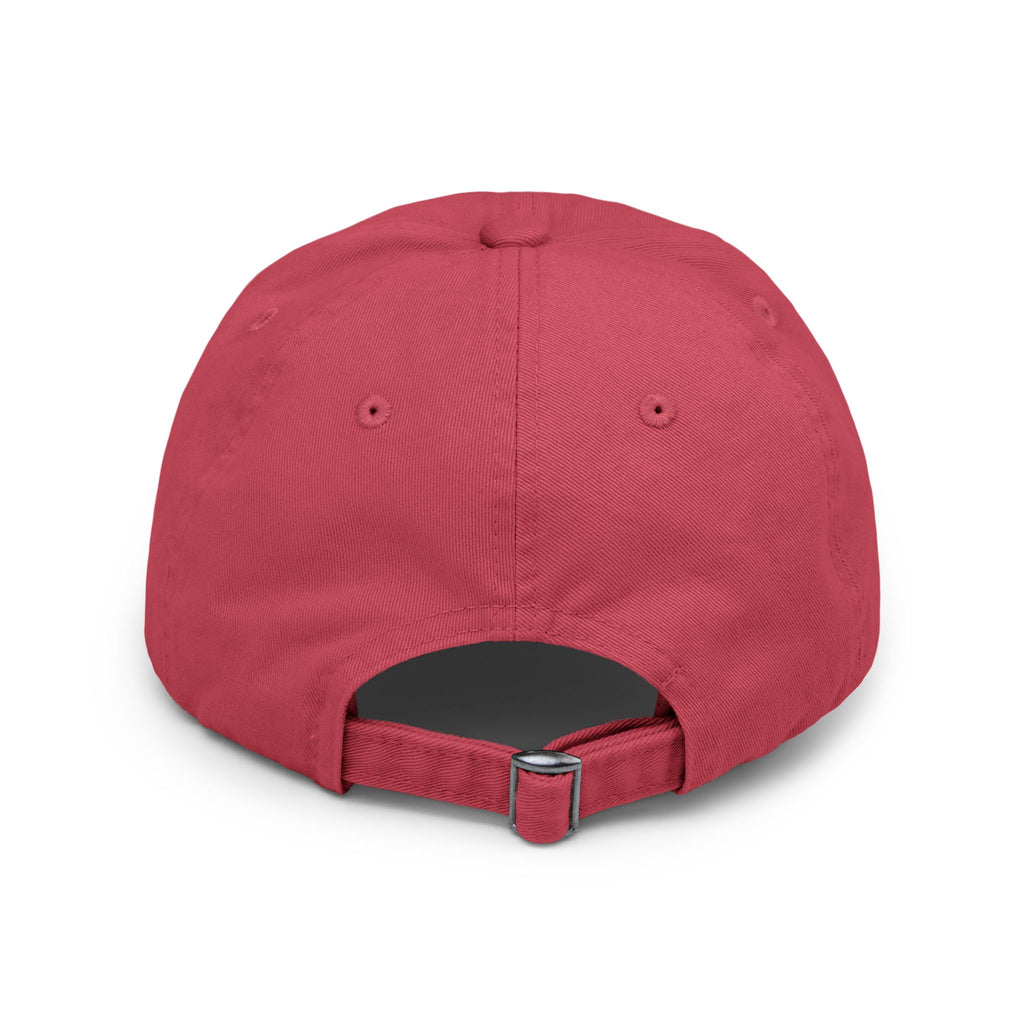 Distressed Black Patch Cap — Vintage ZATE Label Baseball Hat