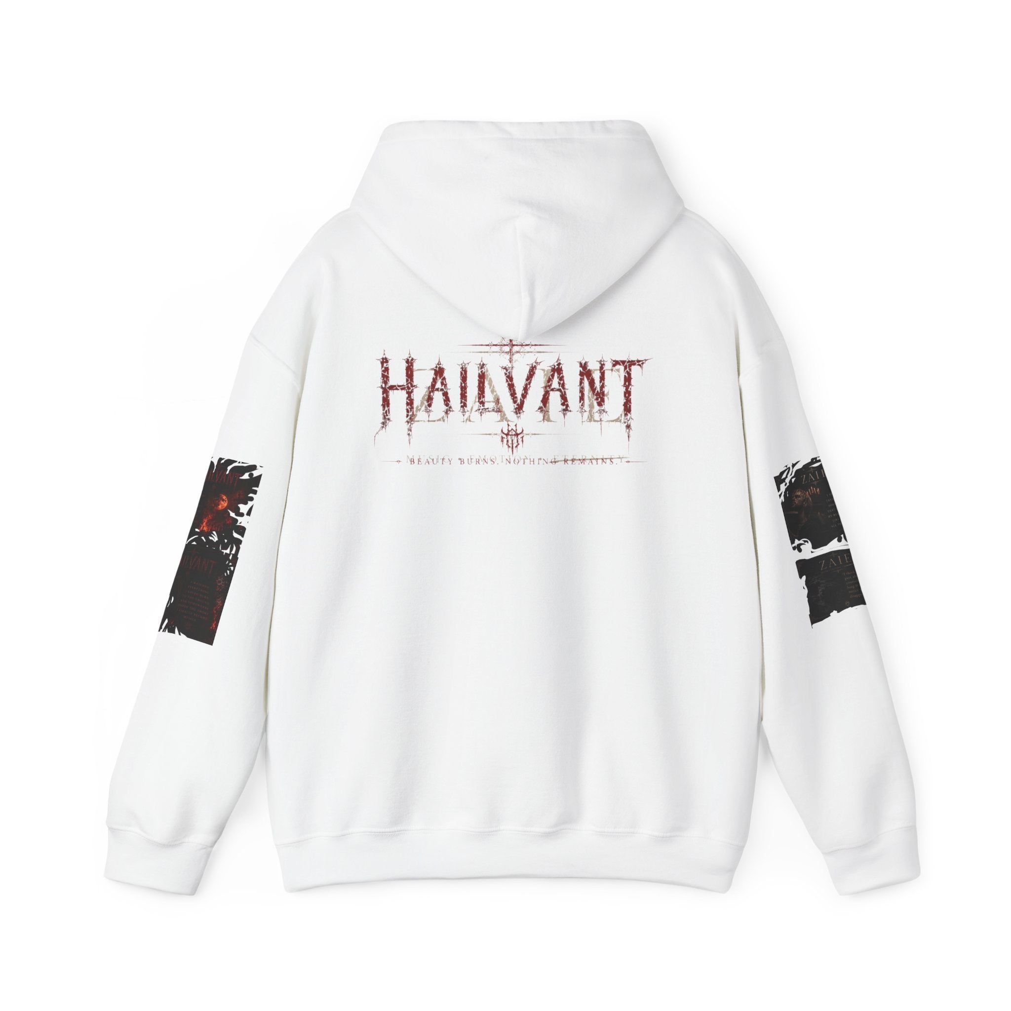 Hoodie — Hailvant & Zaie Dual-Quote Hoodie (Quotes from Both Sides)